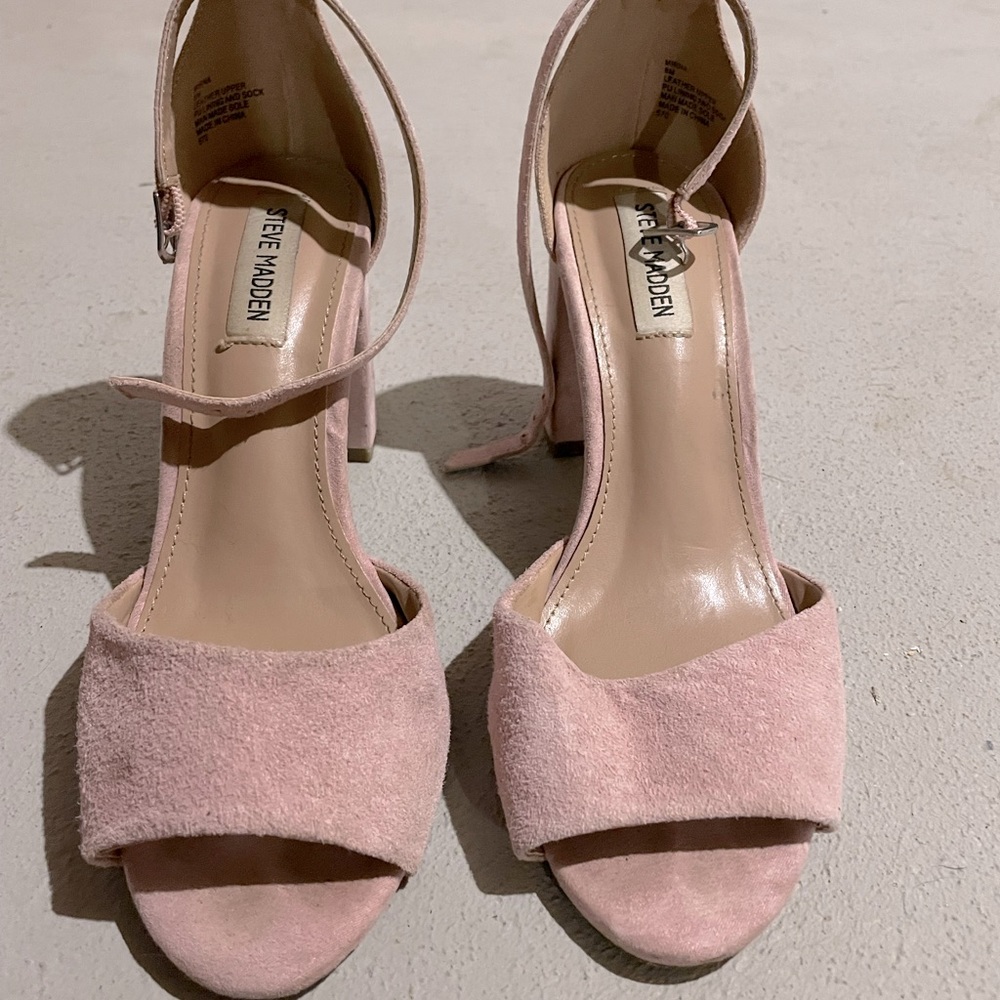 Pink Steve Madden heels